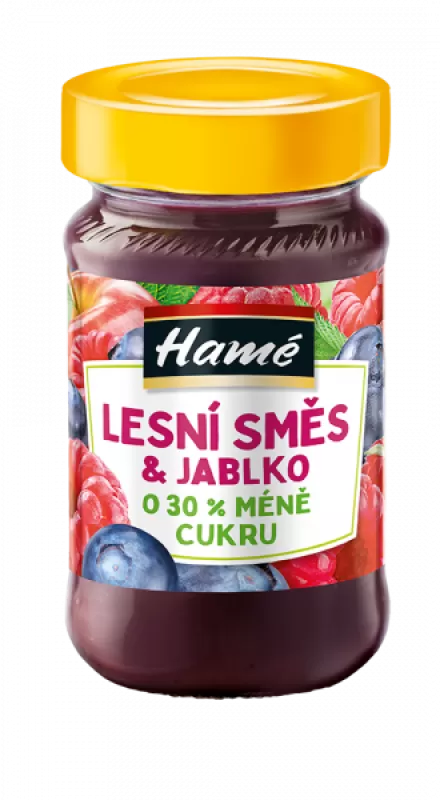 Džem HAME - Lesní směs se sníženým obsahem cukru 230g