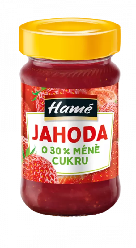 Džem HAME - Jahoda se sníženým obsahem cukru 230g