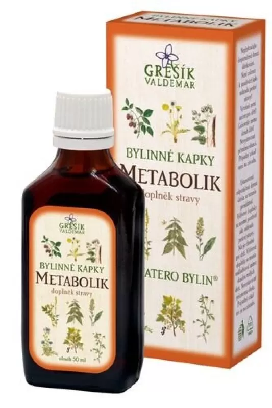 Grešík Metabolik kapky 50 ml - DMT 9/2025