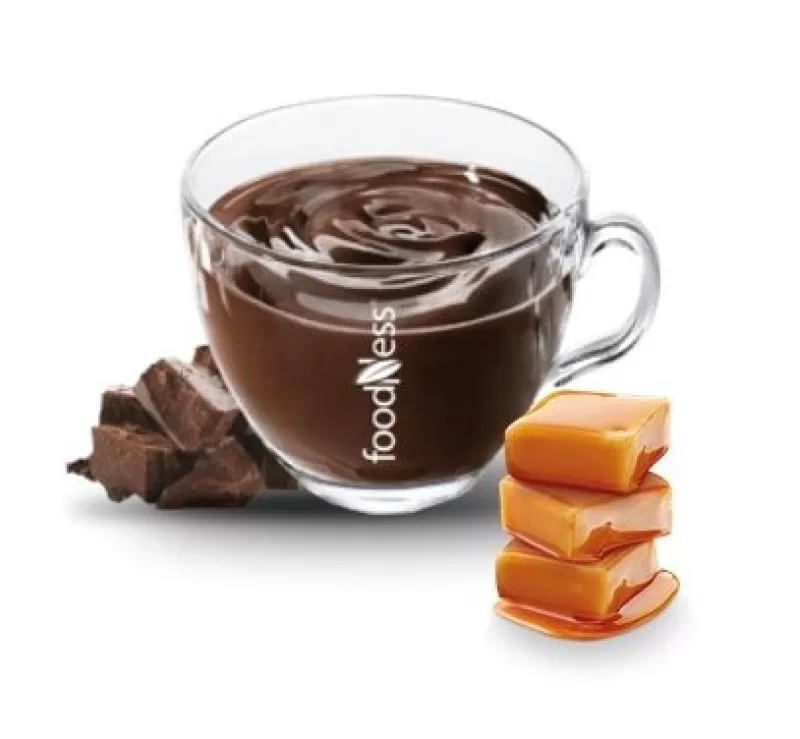 Horká čokoláda Foodness SLANÝ KARAMEL 30g (CARAMELLO SALATO)