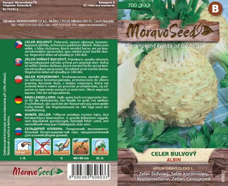 Celer bulvový ALBIN - EXP.12/2025