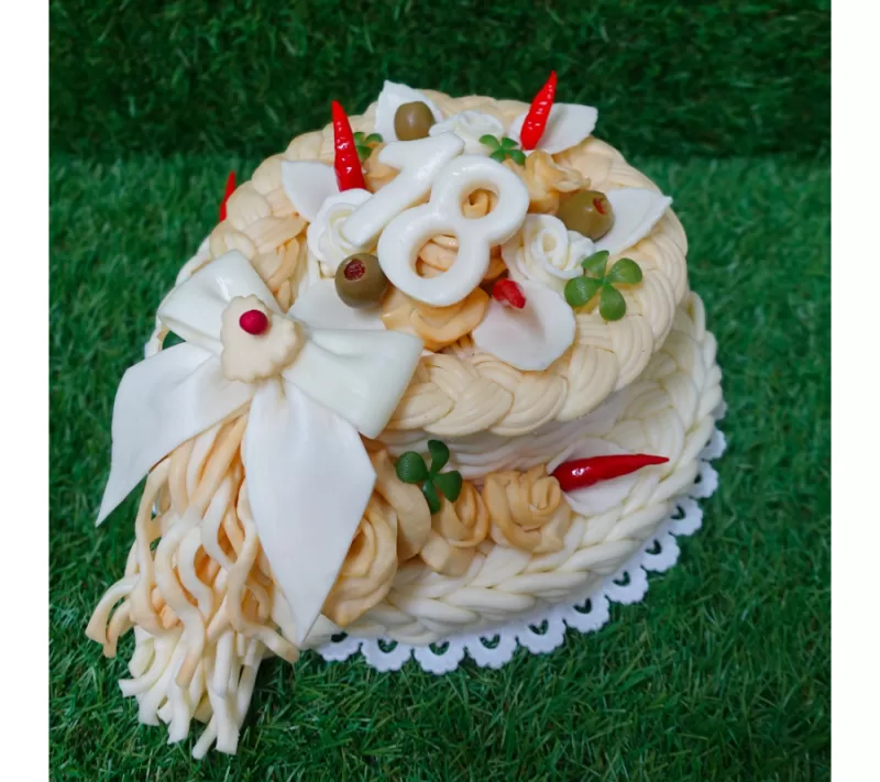 Sýrový dort malý s číslem