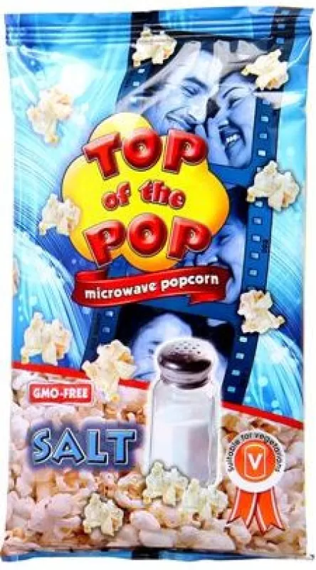 Popcorn Top of the Pop slaný SALT 100g - MODRÝ
