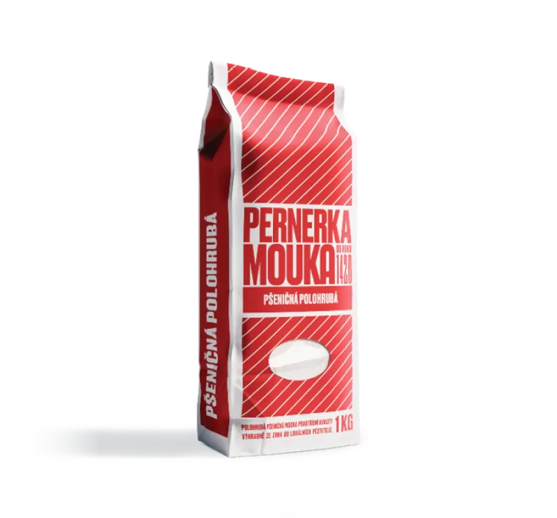 Mouka PERNERKA pšeničná POLOHRUBÁ 1kg - DMT 7/2025