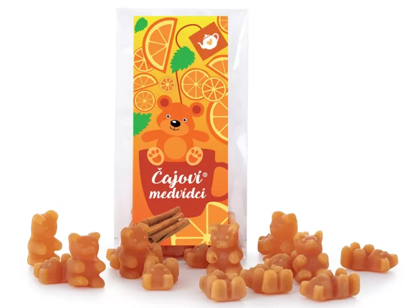 MEDVÍDKOVÝ ČAJ - pomeranč se skořicí 50g - DMT 10/2025