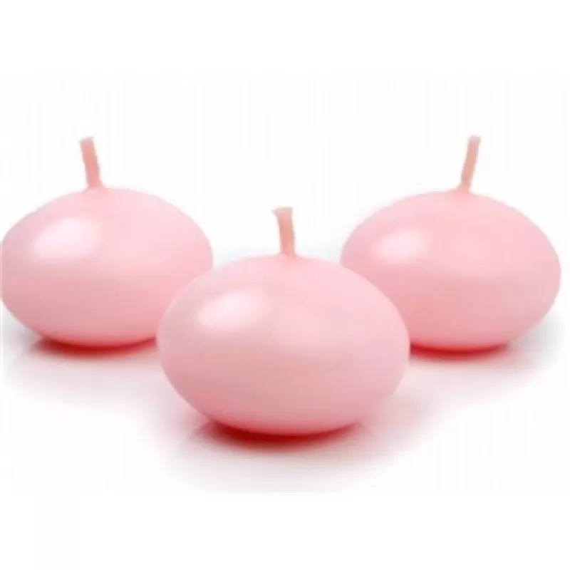 Svíčka plovoucí růžová 4 cm