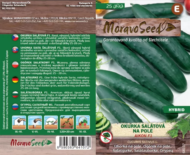 Okurky salátové AIKON F1