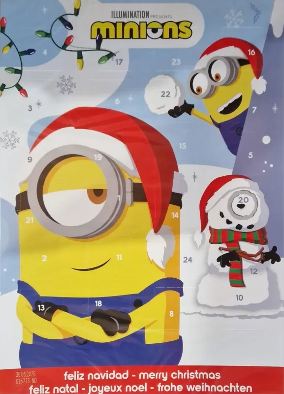 Adventní kalendář licence 65g - MIMONI - DMT 6/2025