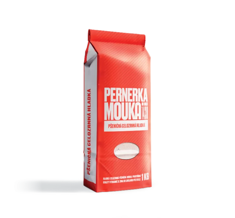 Mouka PERNERKA pšeničná CELOZRNNÁ HLADKÁ 1kg - DMT 5/2025 -BIO