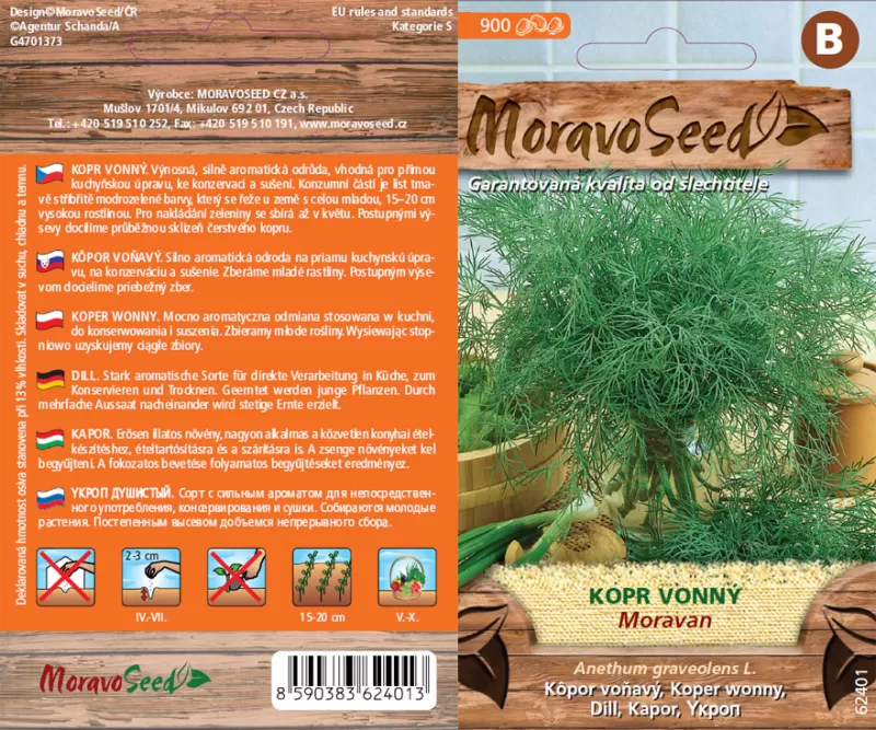 Kopr vonný MORAVAN
