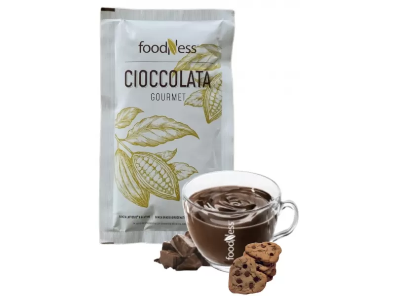 Horká čokoláda Foodness Gourmet COOKIES sušenky 30g