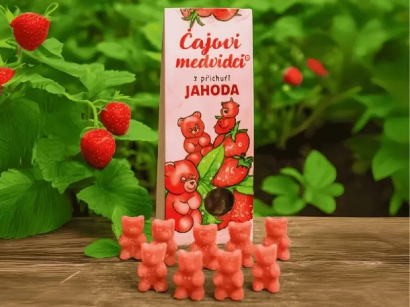 MEDVÍDKOVÝ ČAJ - jahoda 50g