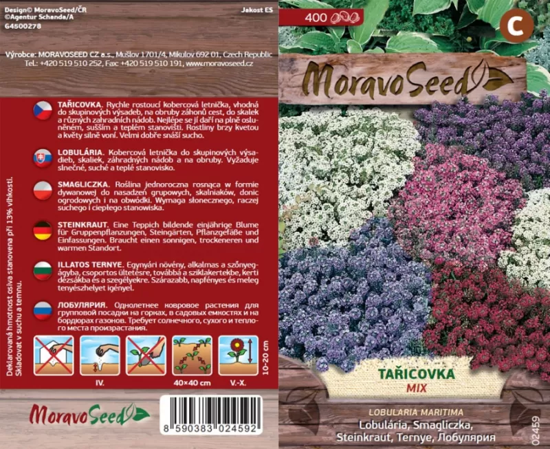 Tařicovka přímořská směs