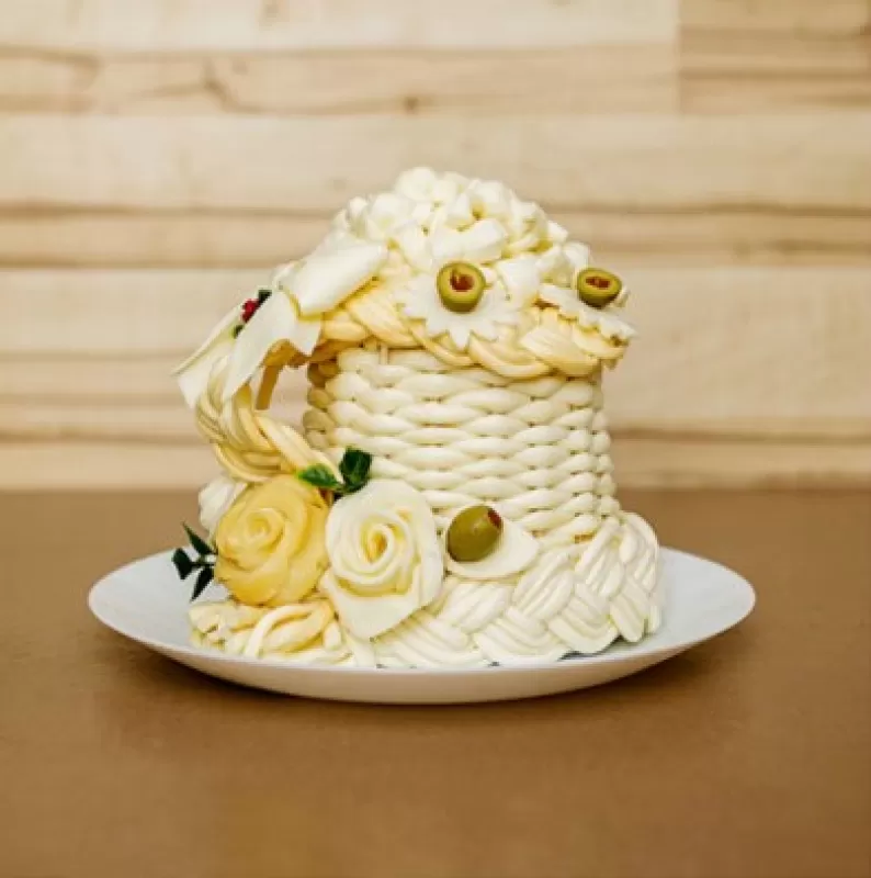 Sýrový dort korbel jednoduchý