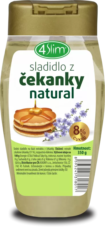 Sladidlo z čekanky NATURAL 350g - DMT 7/2025