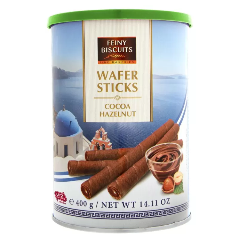 Vaflové trubičky kakao - oříšek 400g