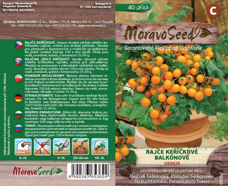 Rajče balkónové VENUS