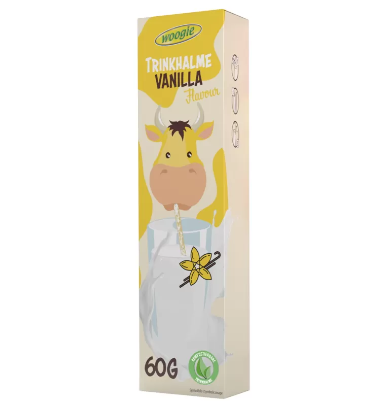 Brčka na pití - příchuť VANILKA 10*6g