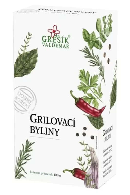 Grilovací byliny 100 g GREŠÍK Dobré koření - DMT 5/2025