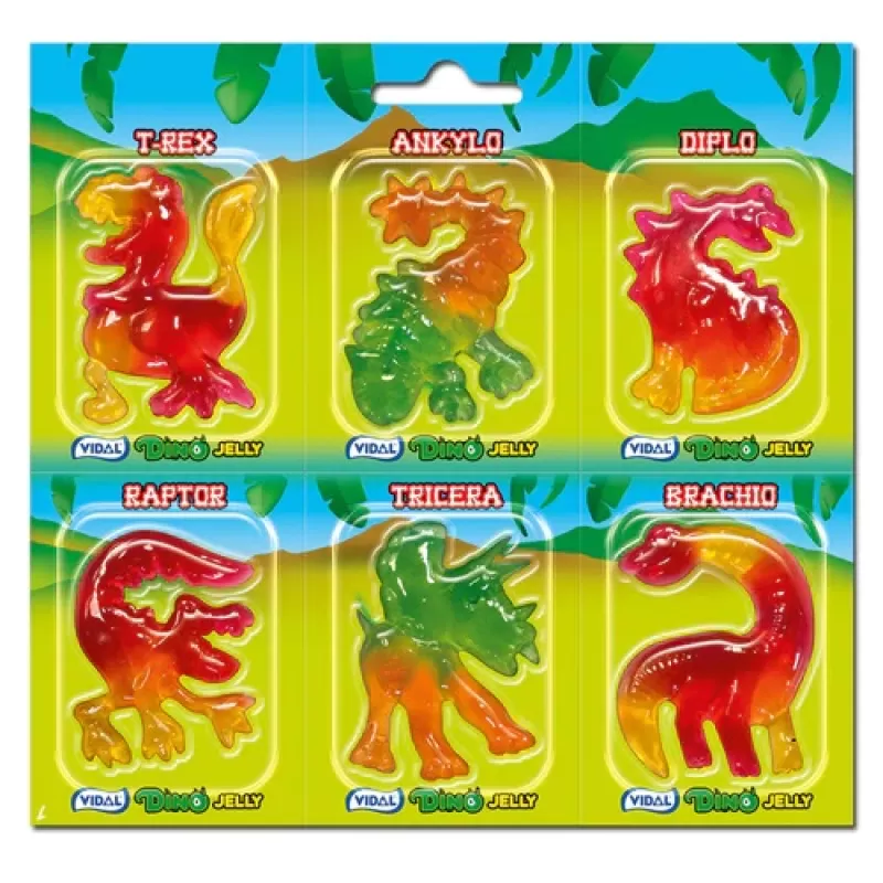Jelly Dino 6x11g